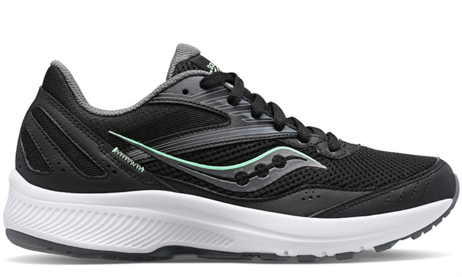 Saucony Coesão Das Mulheres 15 (largo) Prado Preto