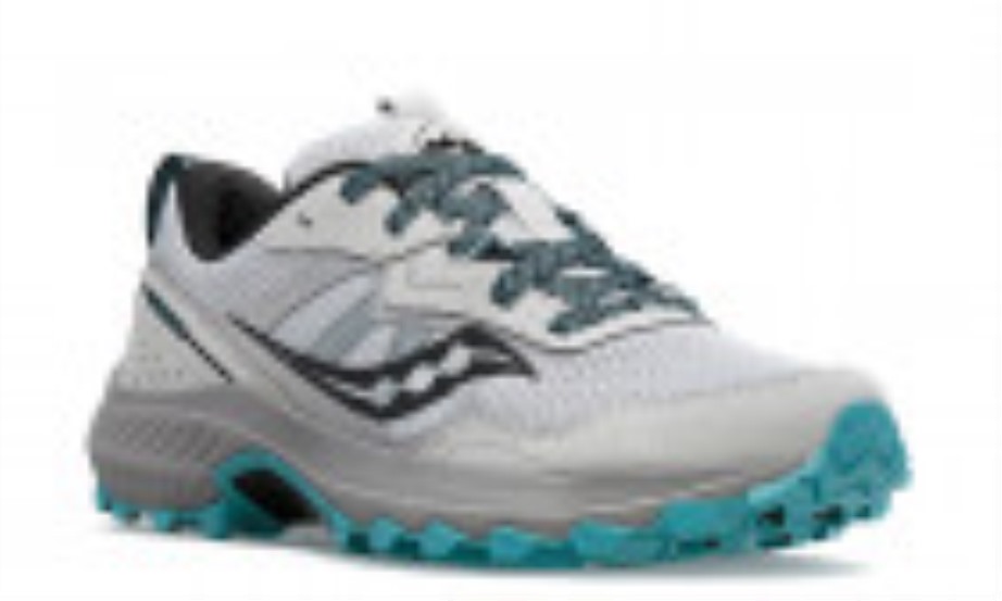Saucony Excursão Feminina Tr16 (largura) Neblina Chuva