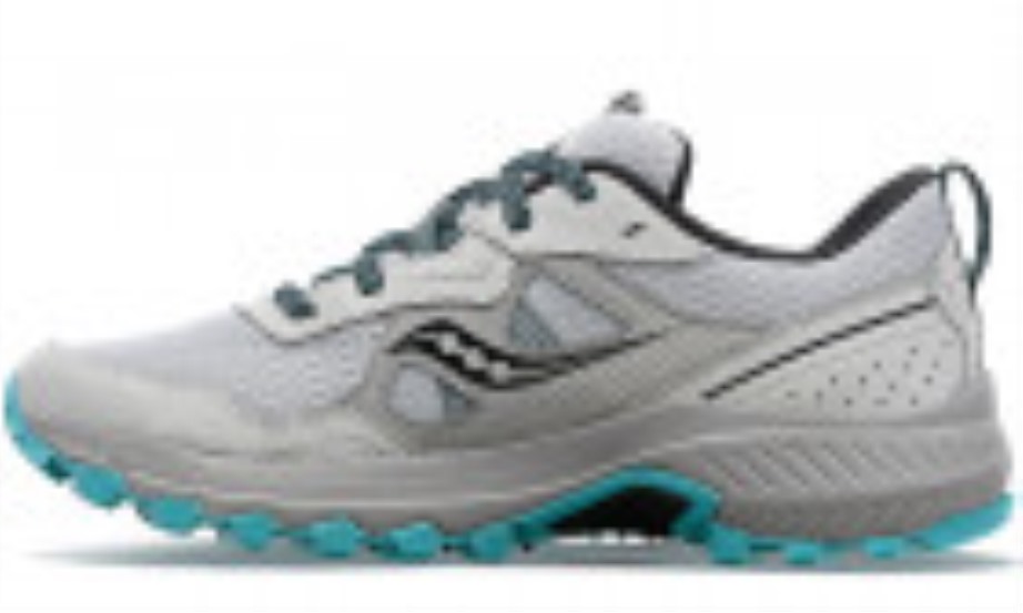 Saucony Excursão Feminina Tr16 (largura) Neblina Chuva