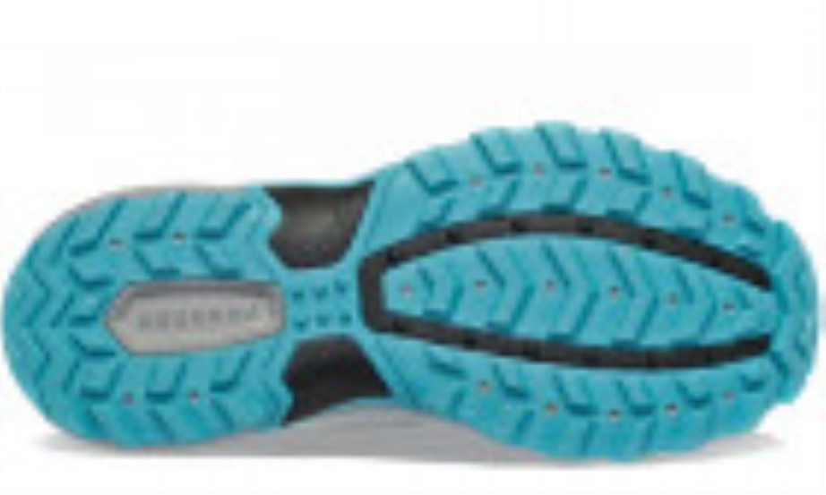 Saucony Excursão Feminina Tr16 (largura) Neblina Chuva