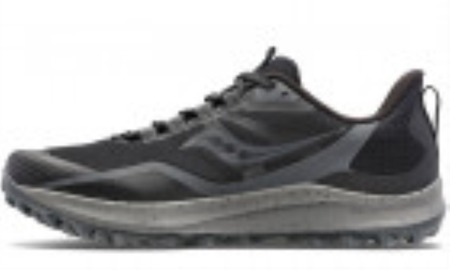 Peregrino Feminino 12 (largo) Saucony Preto Carvão