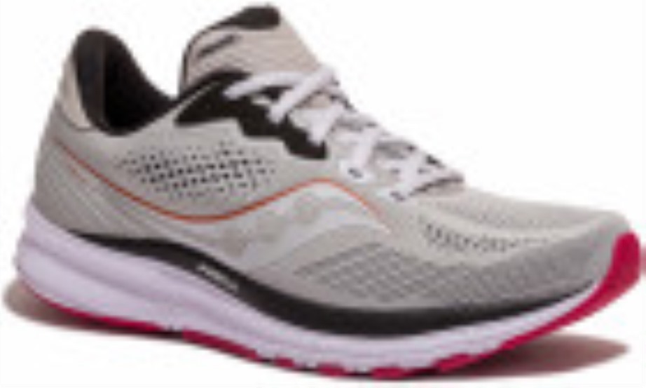 Passeio Feminino 14 (largura) Neblina Saucony Cereja
