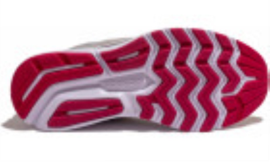Passeio Feminino 14 (largura) Neblina Saucony Cereja