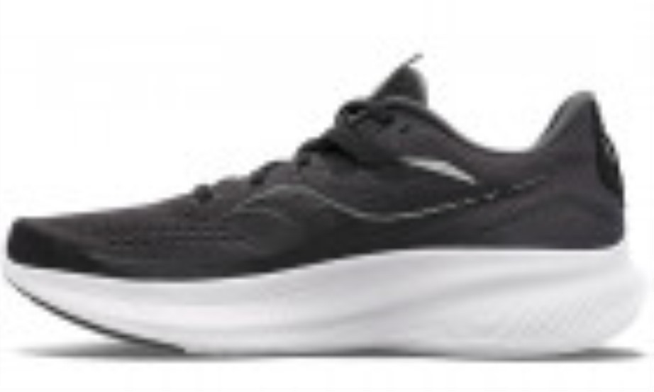 Passeio Feminino 15 (largura) Saucony Preto Branco