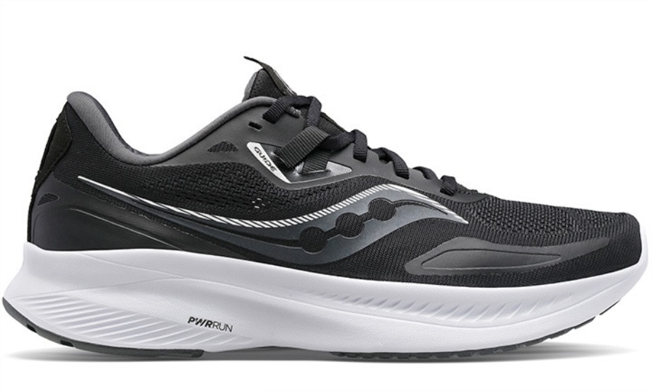 Guia Masculino 15 (largo) Saucony Preto Branco