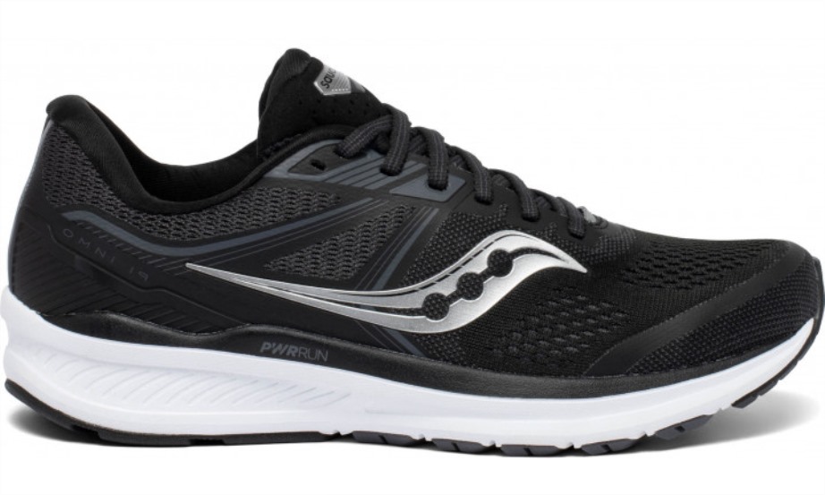 Omni 19 Masculino (largo) Saucony Preto Branco