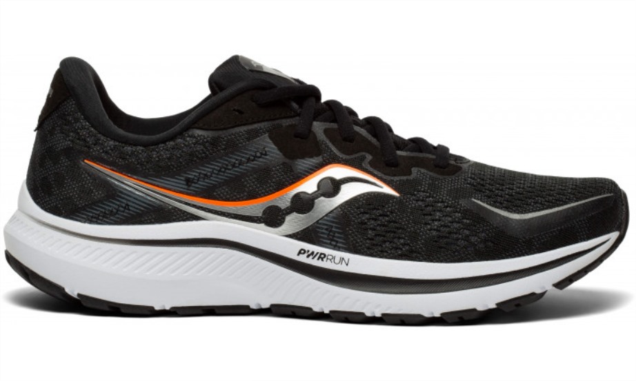 Omni 20 Masculino (largura) Preto Branco Saucony
