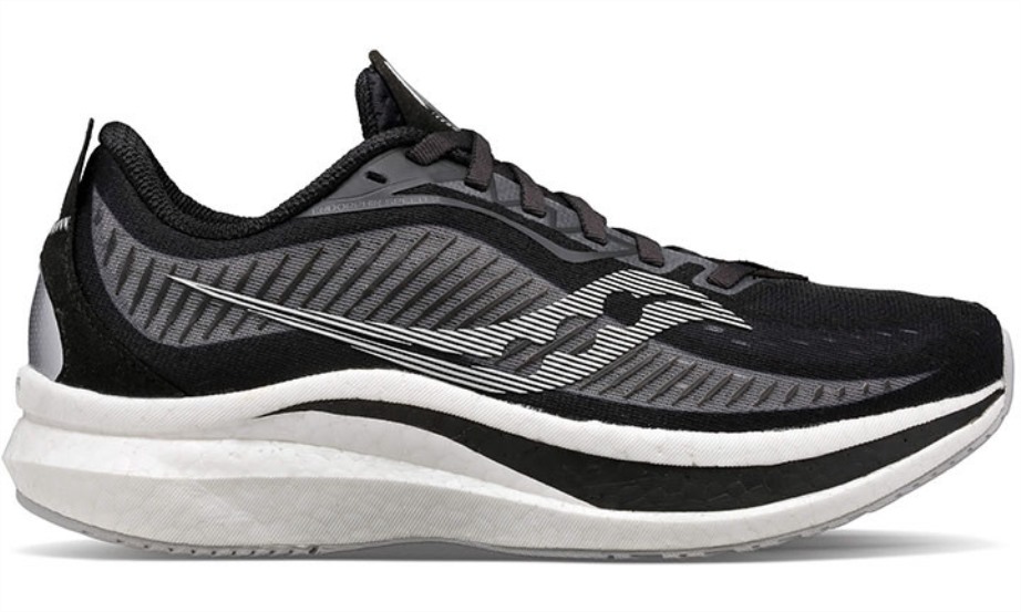 Saucony Homem Endorfina Velocidade 2 Sombra Preta