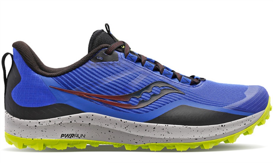 Saucony Peregrine 12 Blue Raz Acid