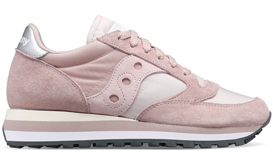 Saucony Jazz Feminino Triplo Bronzeado Rosa