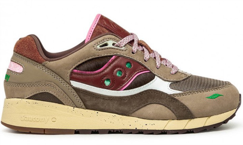 Sombra Masculina Saucony 6000 Marrom