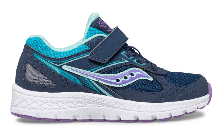 Saucony Kids Coesão 14 (a C) Turquesa Roxo