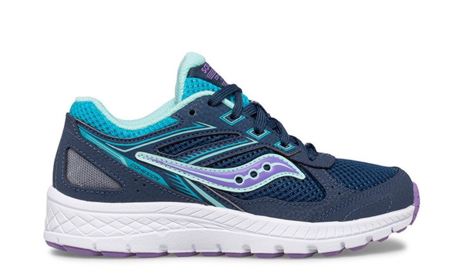 Saucony Kids Coesão 14 (gs) Turquesa Roxo